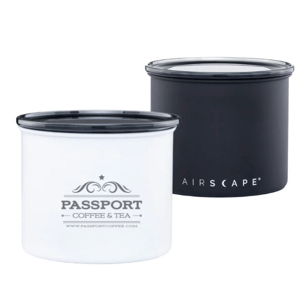 Airscape - Small Canister (1/2 lb) - Passport Coffee & Tea - Shop
