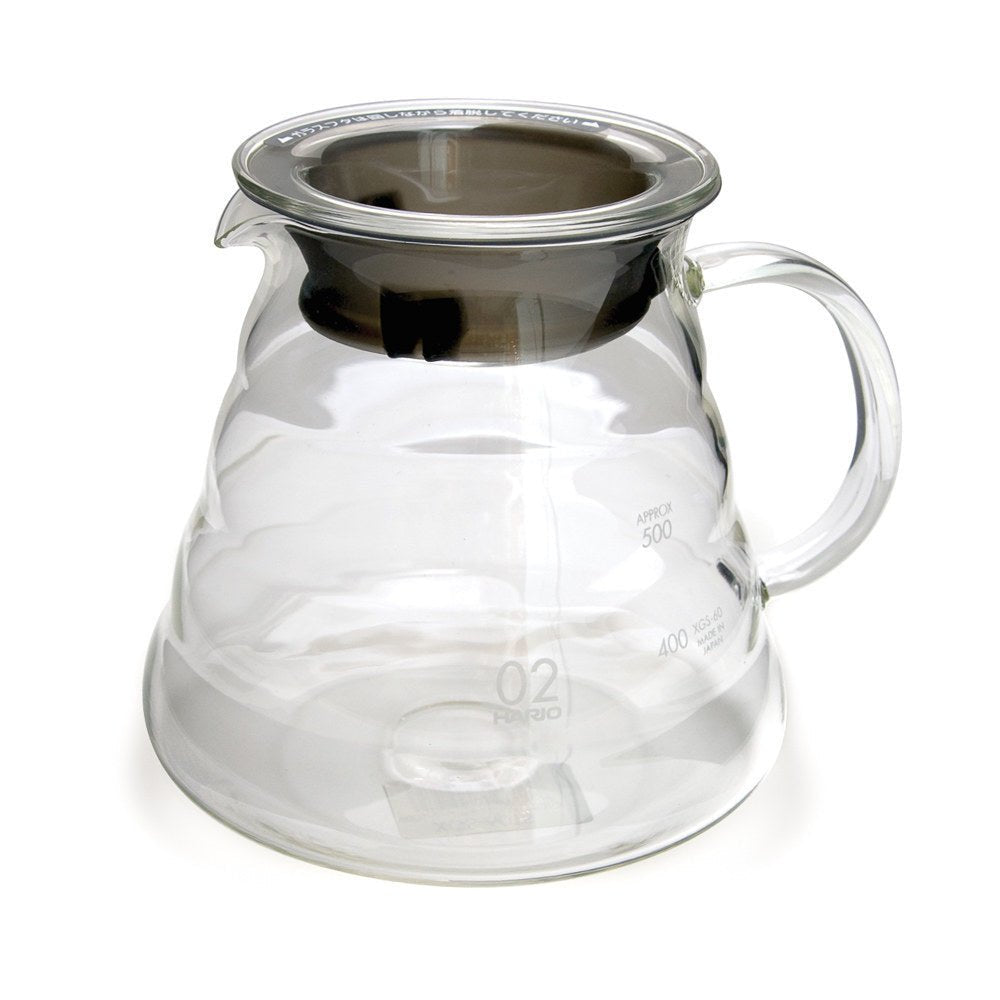 Hario V60 Range Server 02 - Clear Glass - Passport Coffee & Tea - Shop