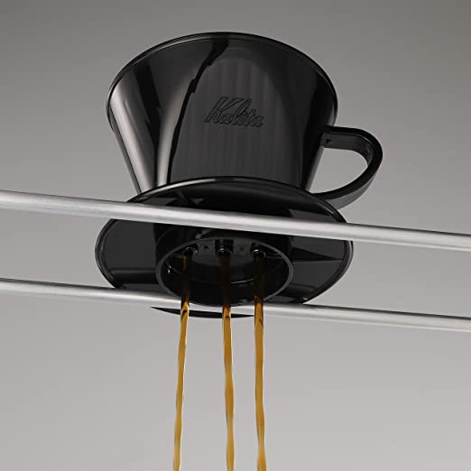 Kalita Style 102 Coffee Dripper - Black Plastic - Passport Coffee & Tea - Shop