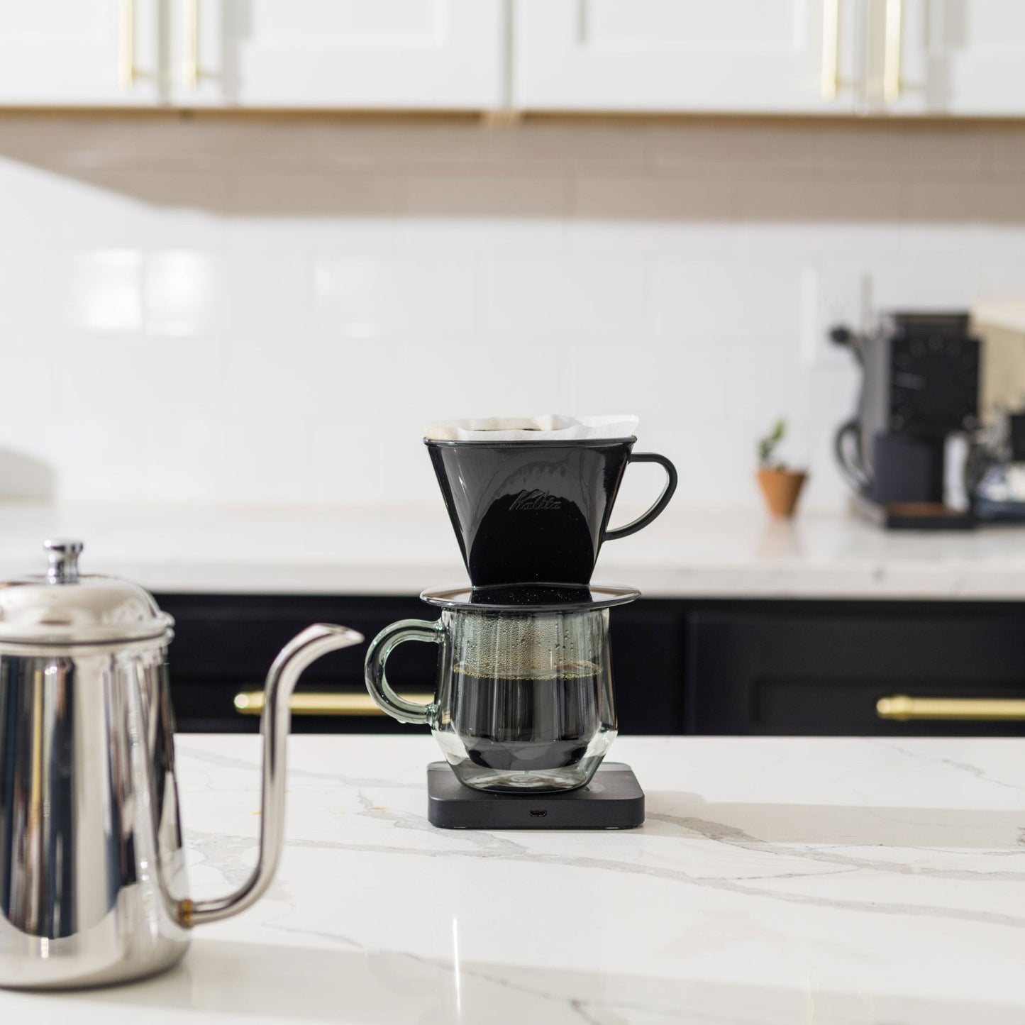 Kalita Style 102 Coffee Dripper - Black Plastic - Passport Coffee & Tea - Shop