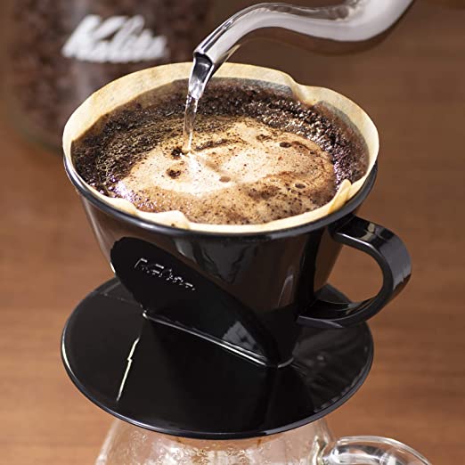 Kalita Style 102 Coffee Dripper - Black Plastic - Passport Coffee & Tea - Shop