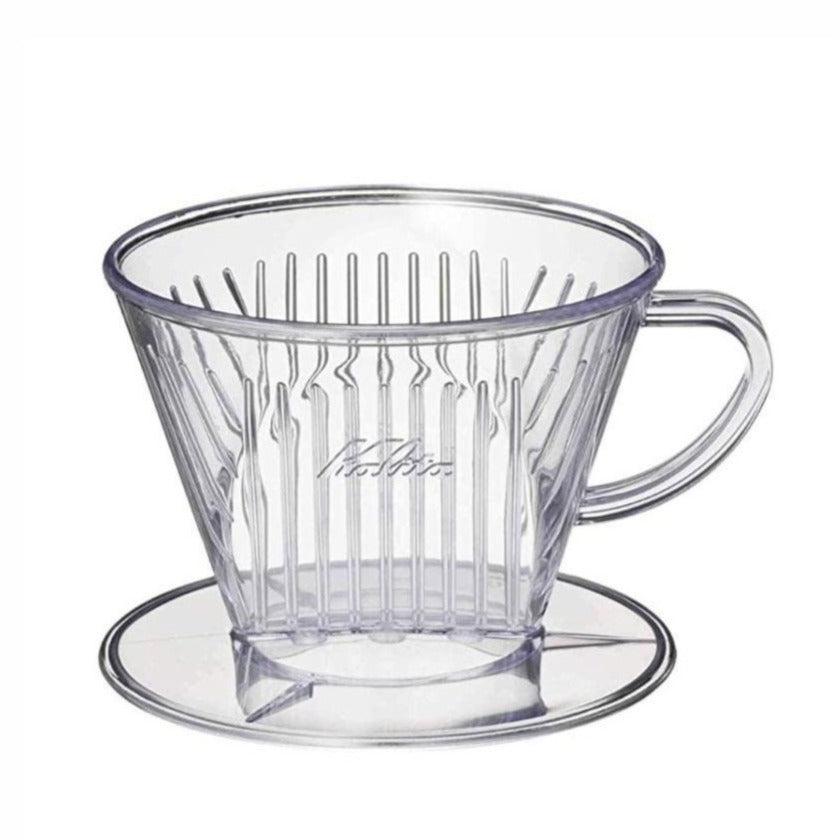 Kalita Style 102 Coffee Dripper - Clear Plastic - Passport Coffee & Tea - Shop