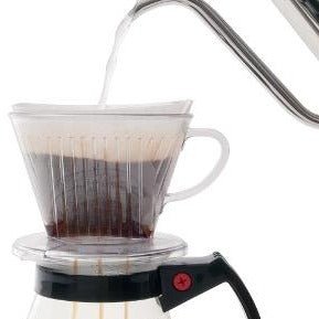 Kalita Style 102 Coffee Dripper - Clear Plastic - Passport Coffee & Tea - Shop