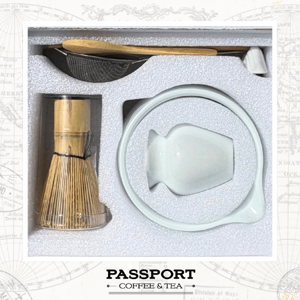 Matcha Tea Set - 7 Piece Matcha Tea Kit - Passport Coffee & Tea - Shop