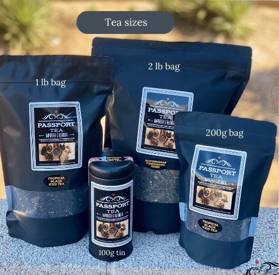 Mediterranean Pomegranate Green Tea - Passport Coffee & Tea - Shop