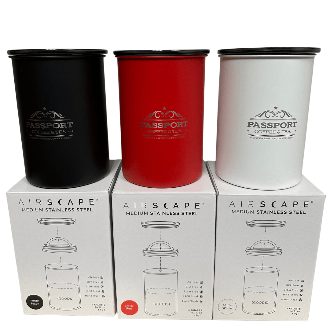 Original Airscape - Canister - Passport Coffee & Tea - Shop