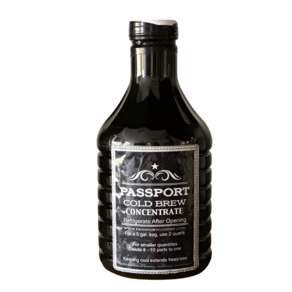 Passport Cold Brew Coffee Concentrate Shelf Stable - Passport Coffee & Tea - Shop