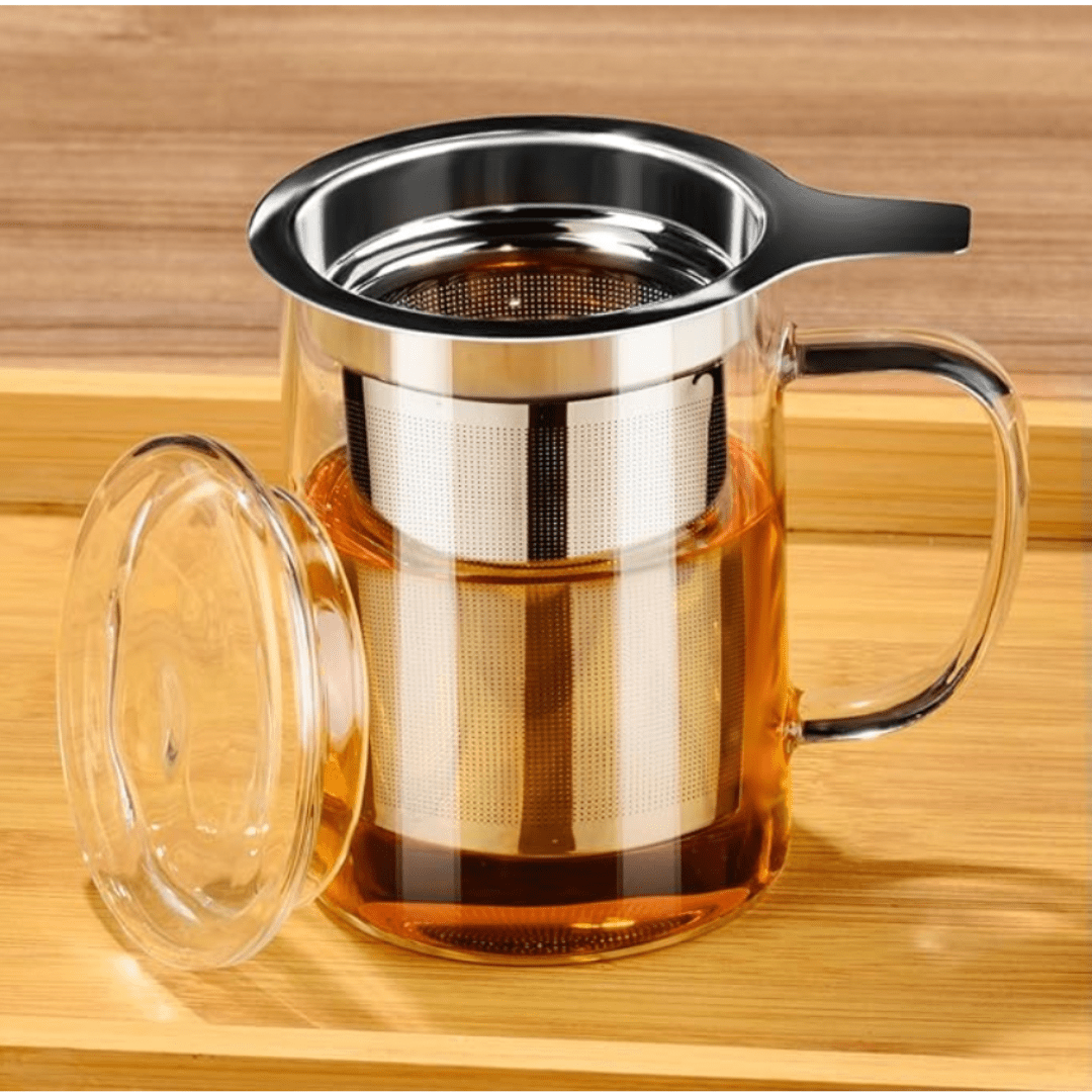 Tea Cup with Infuser - Passport Coffee & Tea - Shop