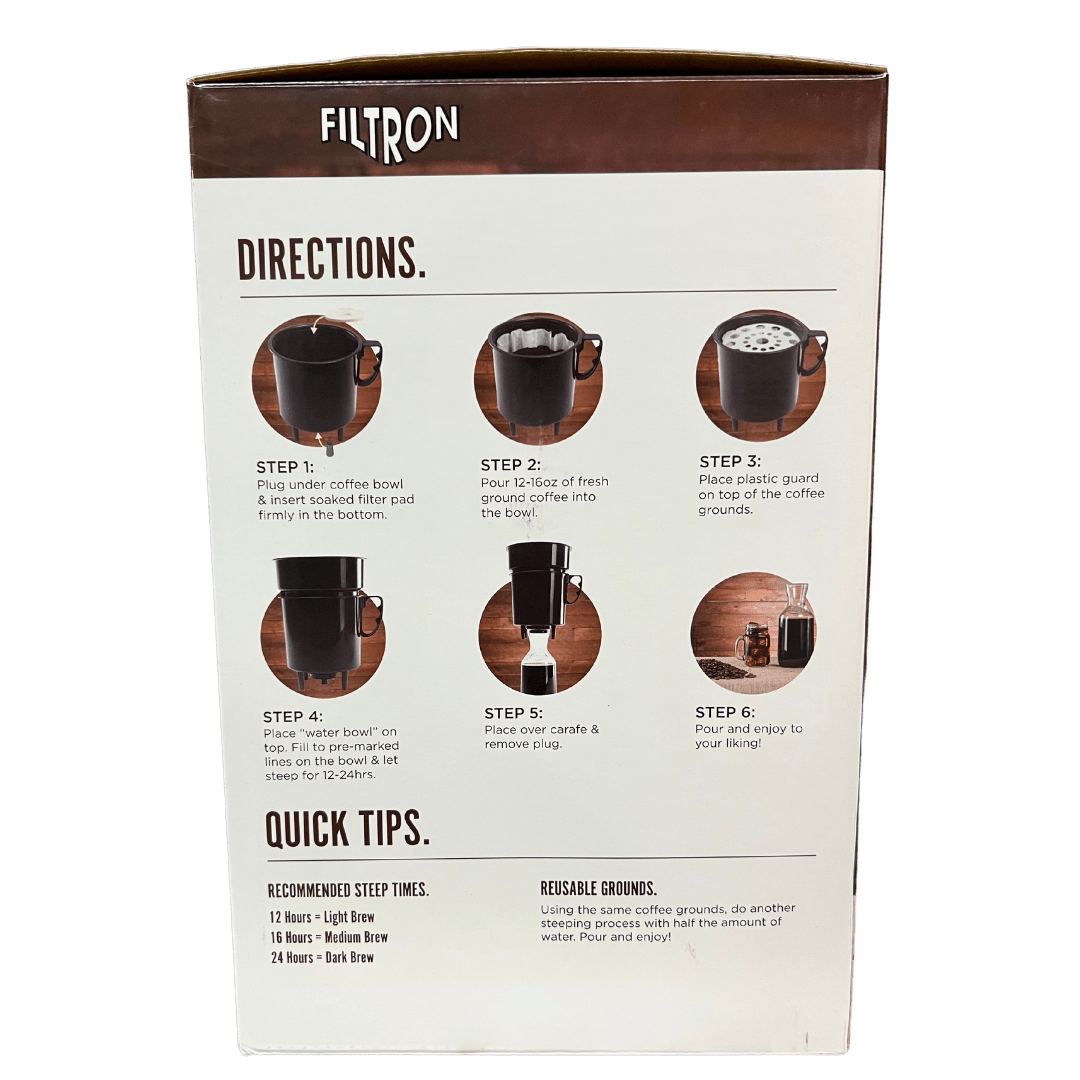 Filtron Cold Brew Brewing Kit - Passport Coffee & Tea - Shop