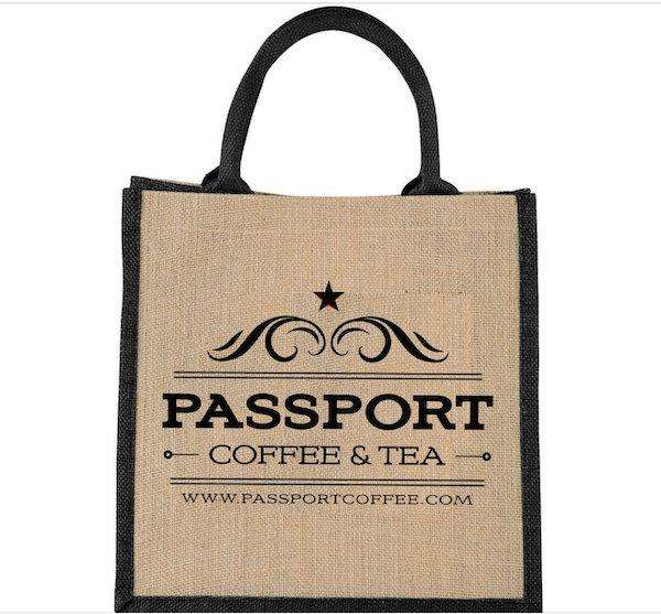 Passport Coffee Burlap Bag - Passport Coffee & Tea - Shop