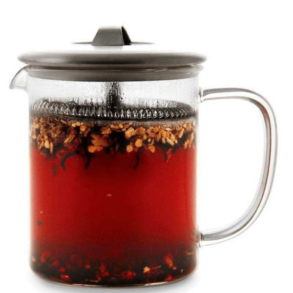 Rishi Simple Brew Glass Teapot - Passport Coffee & Tea - Shop