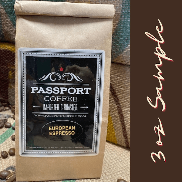 Sample Coffee - Espresso Blends - Passport Coffee & Tea - Shop