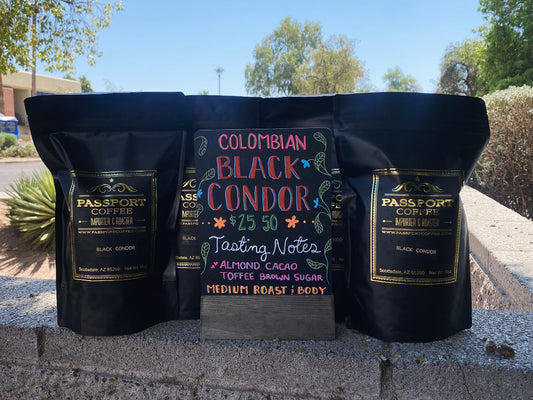 Meet our new Colombian Black Condor Coffee