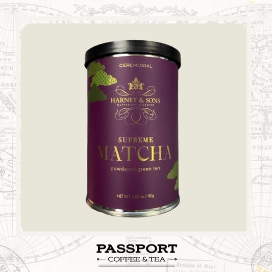 Harney & Sons Supreme Ceremonial Matcha | Uji Japan | Passport Coffee & Tea