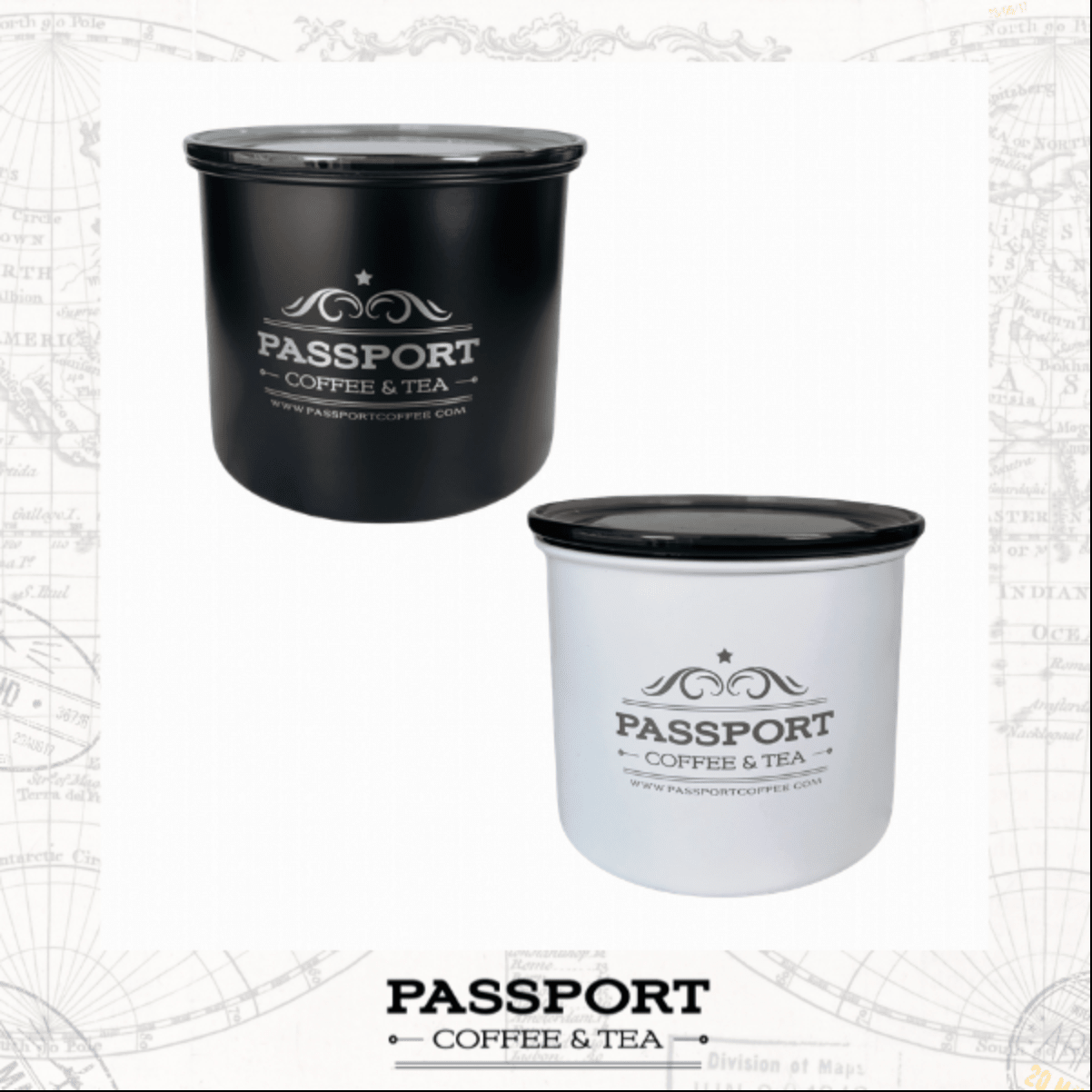 Airscape - Canister ( 1lb / 1/2 lb) - Passport Coffee & Tea - Shop