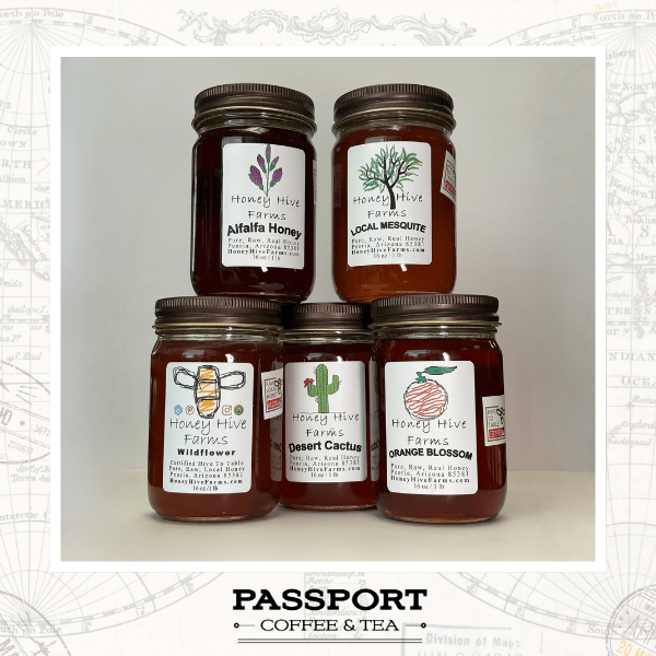 Arizona Honey, Honey Hive Farms (assorted) – Passport Coffee & Tea