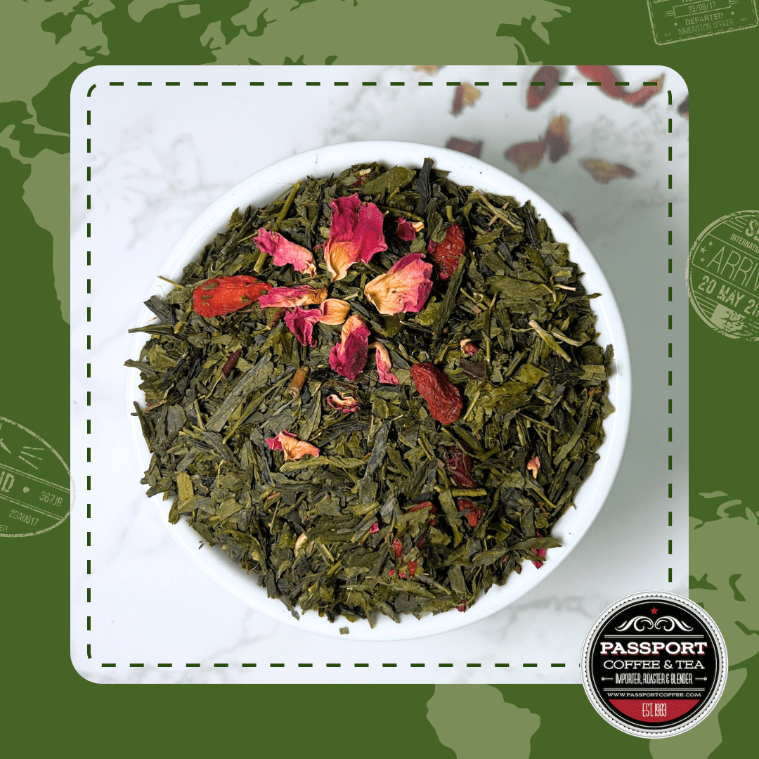 Blackberry Goji Green Tea - Passport Coffee & Tea - Shop