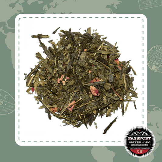 Blueberry Pomegranate Green Tea - Passport Coffee & Tea - Shop