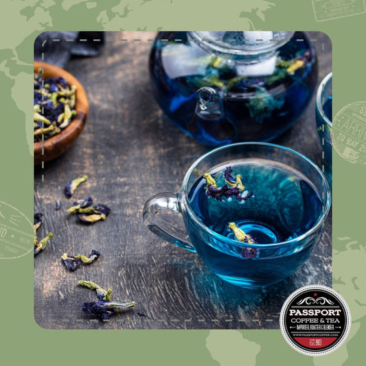 Butterfly Lavender Green Tea - Passport Coffee & Tea - Shop