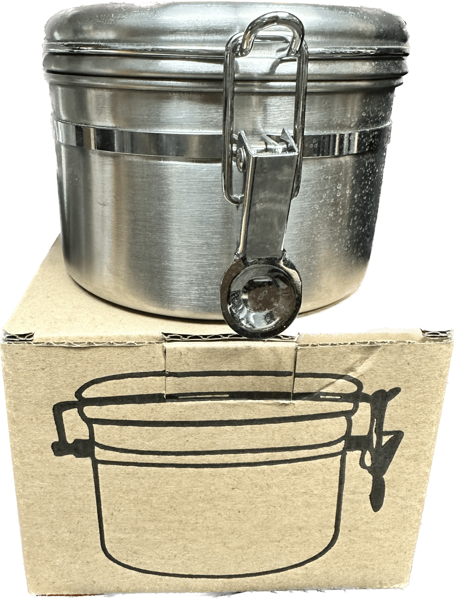 Canister with Stainless Steel Lid - Passport Coffee & Tea - Shop