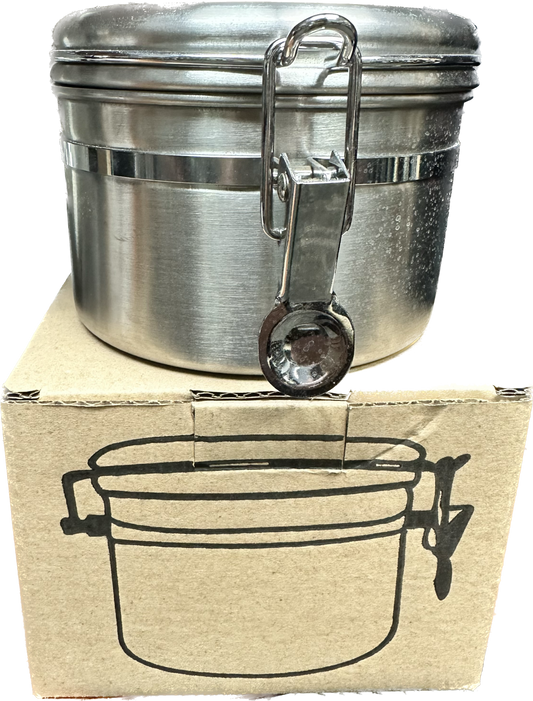 Canister with Stainless Steel Lid