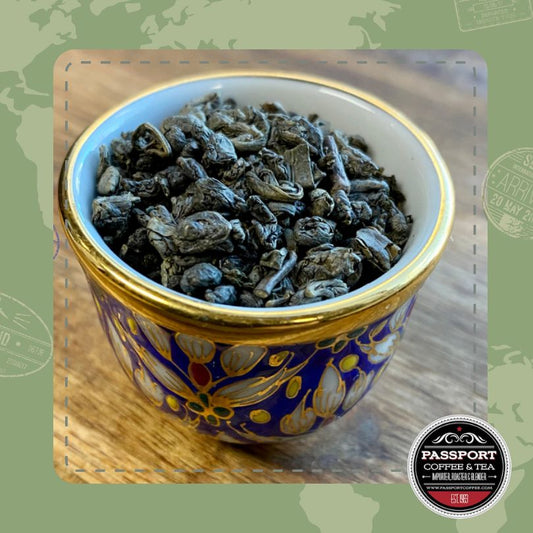 Chinese Pinhead Gunpowder Green Tea - Passport Coffee & Tea - Shop