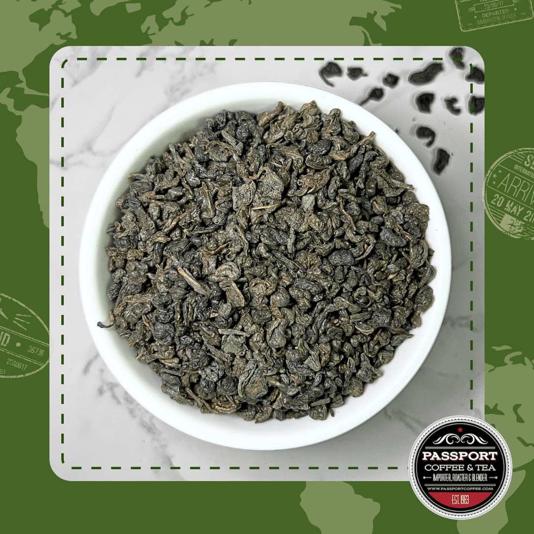 Chinese Pinhead Gunpowder Green Tea - Passport Coffee & Tea - Shop