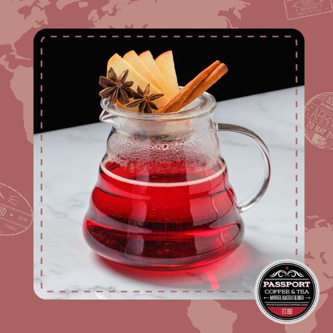 Cinnamon Apple Fruit Tea - Passport Coffee & Tea - Shop
