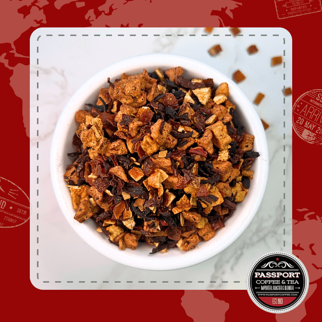 Cinnamon Apple Fruit Tea - Passport Coffee & Tea - Shop