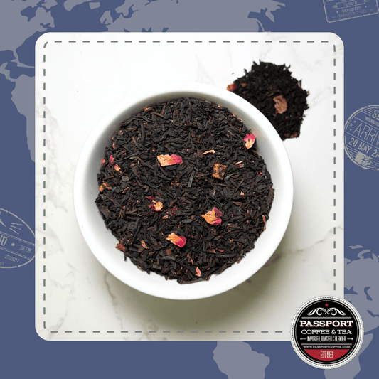 Fresh Peach Black Tea - Passport Coffee & Tea - Shop