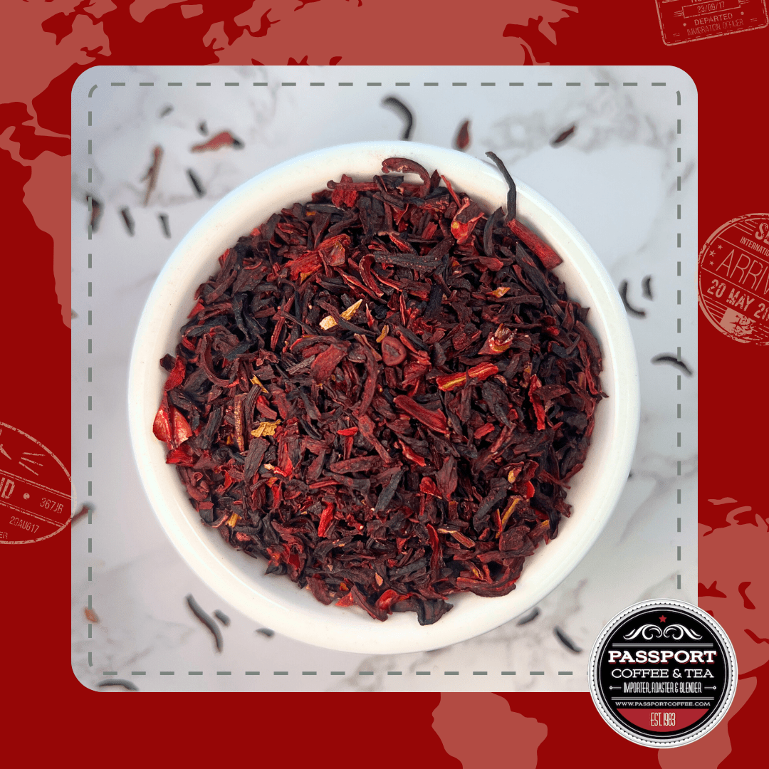 Hibiscus Flower Herbal Tea - Passport Coffee & Tea - Shop