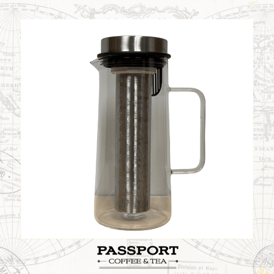 Iced Tea Maker - Pitcher w/ SS Filter - Passport Coffee & Tea - Shop
