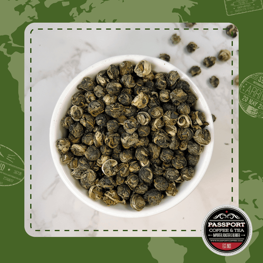 Jasmine Downy Pearls Green Tea - Passport Coffee & Tea - Shop