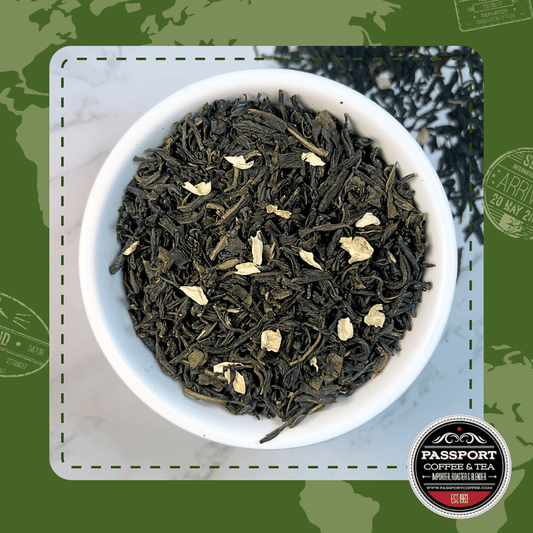 Jasmine with Petals Green Tea - Passport Coffee & Tea - Shop