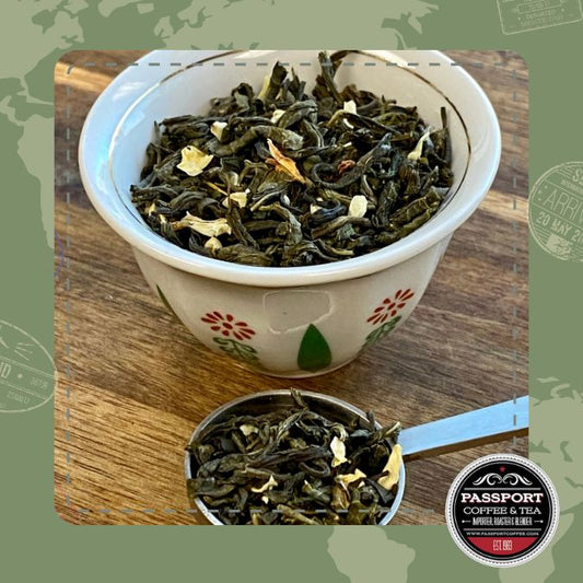 Jasmine with Petals Green Tea - Passport Coffee & Tea - Shop