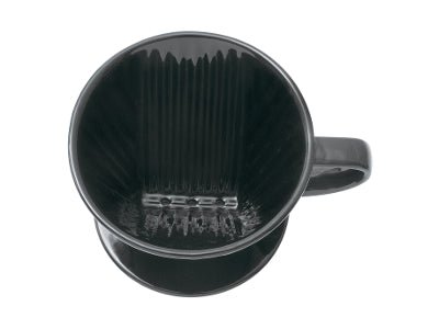 Kalita Style 102 Ceramic Coffee Dripper - Black - Passport Coffee & Tea - Shop