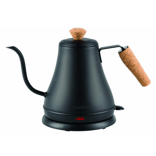 Kettle - Bodum, 27 Ounce, Matte Black - Passport Coffee & Tea - Shop