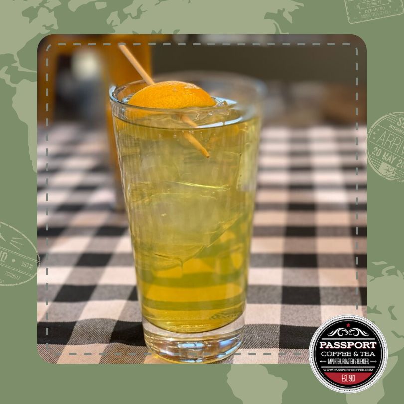 Kiwi Strawberry Green Tea - Passport Coffee & Tea - Shop