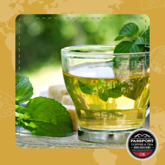 Lemon Mint Herbal Tea - Passport Coffee & Tea - Shop