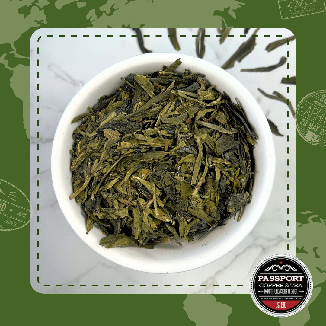 Lungching Green Tea (Dragonwell) - Passport Coffee & Tea - Shop