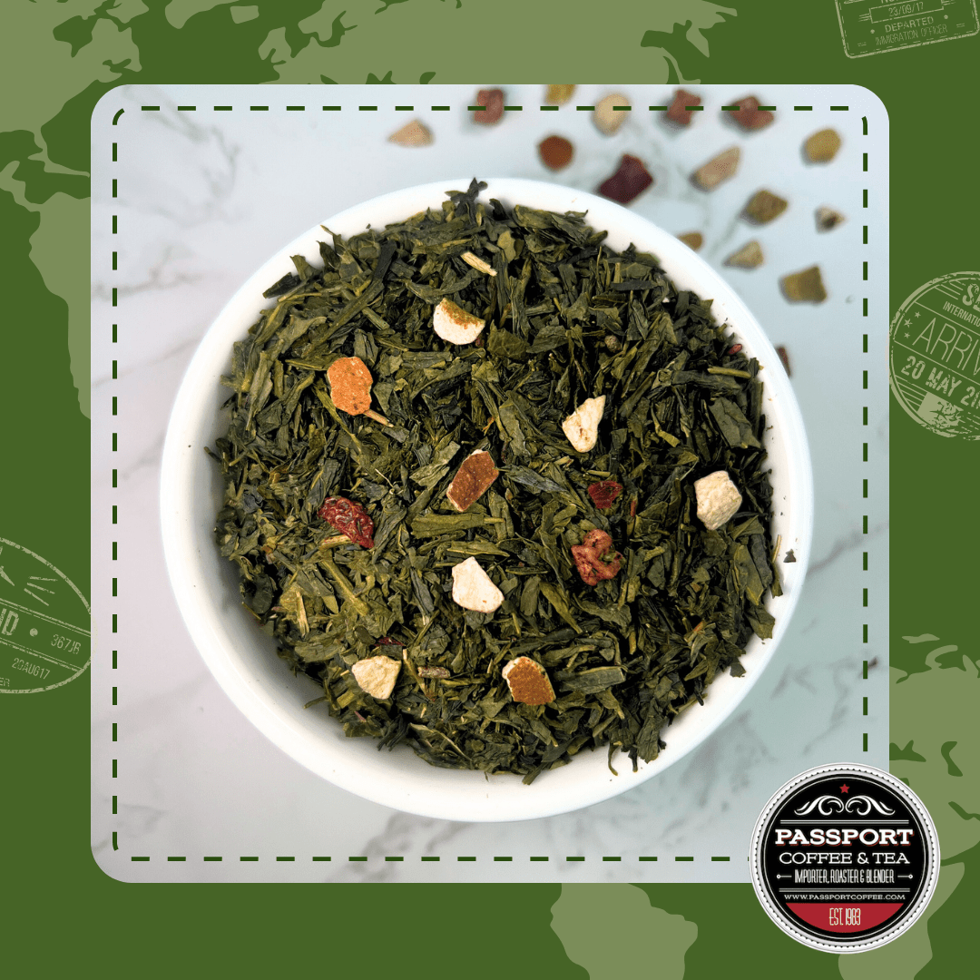 Mango Tango Green Tea - Passport Coffee & Tea - Shop