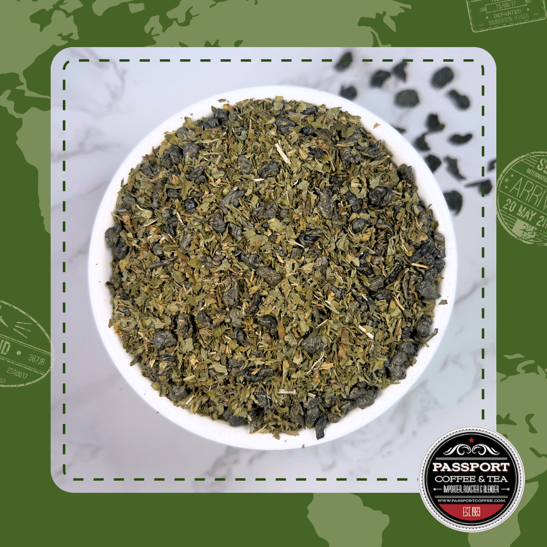 Moroccan Spearmint Green Tea - Passport Coffee & Tea - Shop