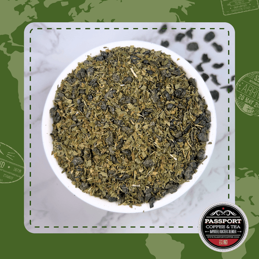 Moroccan Spearmint Green Tea - Passport Coffee & Tea - Shop