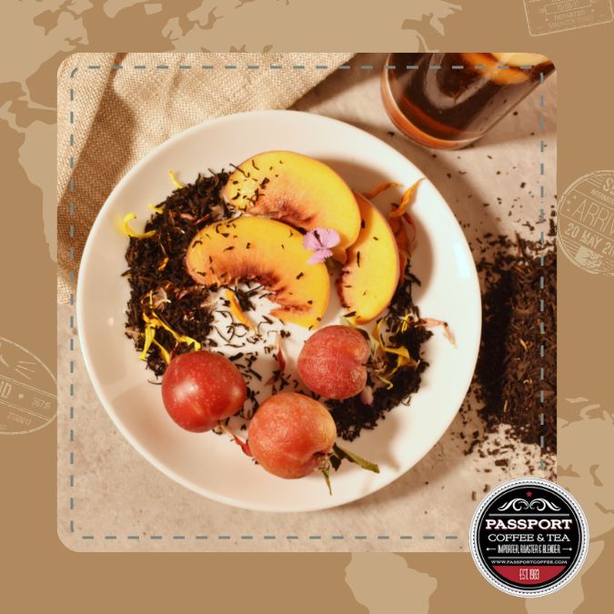 Passion Peach Black Tea - Passport Coffee & Tea - Shop