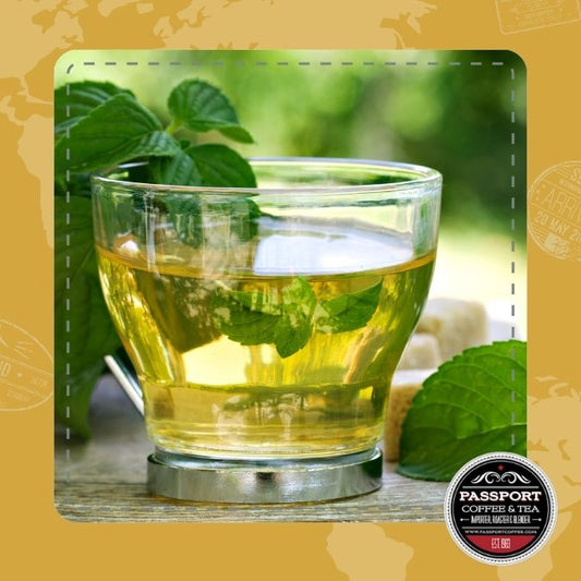 Peppermint Hibiscus Herbal Tea - Passport Coffee & Tea - Shop