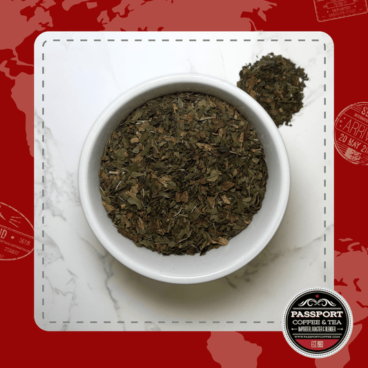 Peppermint Leaf Herbal Tea - Passport Coffee & Tea - Shop