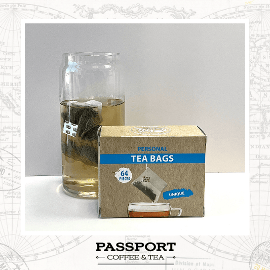 Personal Paper Tea Bags - Passport Coffee & Tea - Shop
