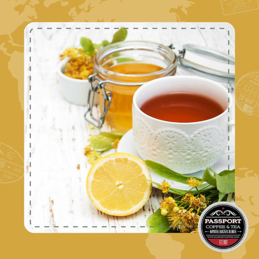 Pink Lemon Flower Herbal Health Tea - Passport Coffee & Tea - Shop