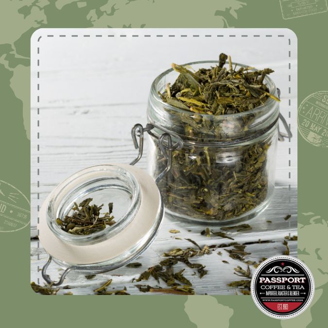 Premium Sencha Green Tea - Passport Coffee & Tea - Shop