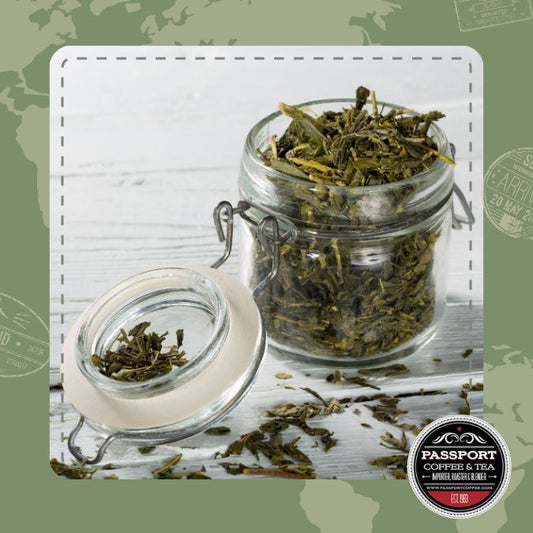 Premium Sencha Green Tea - Passport Coffee & Tea - Shop